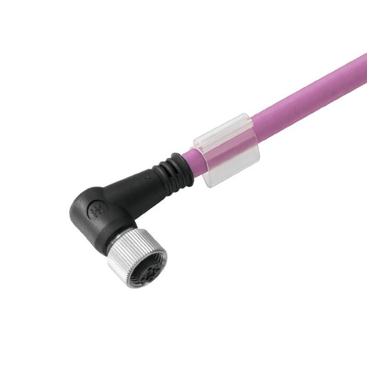 1062181000 - 10m M12 Shielded Bus Line, 5-Pole Angled Socket