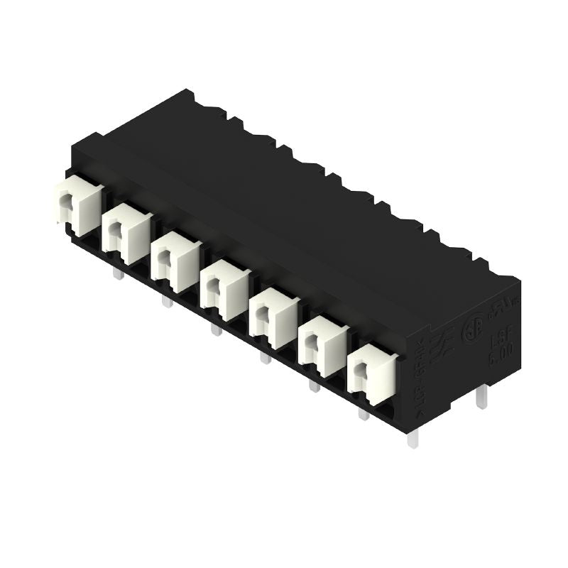 1824790000 - 5mm 7-Pole Black Circuit Board Terminals with 3.5mm Pins  (Pack of 16)