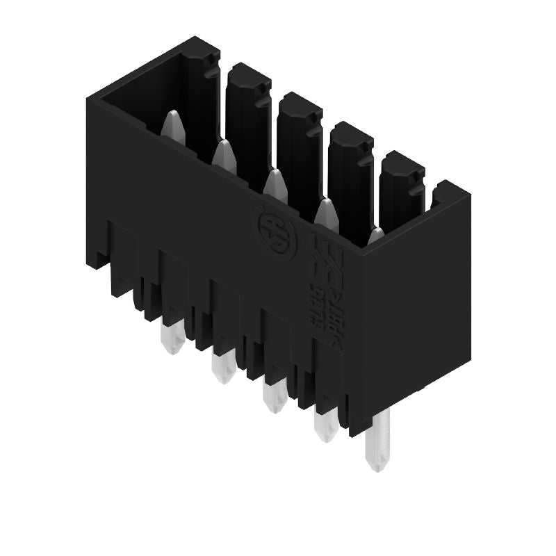 1616040099 - 3.50mm Pitch 5-Pole Male Header Connector, Black  (Pack of 50)