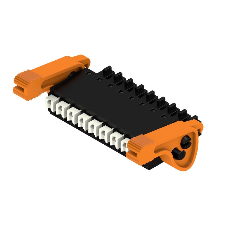 2442830000 - 9-Pole PCB Female Plug Connector with PUSH IN Actuator  (Pack of 50)