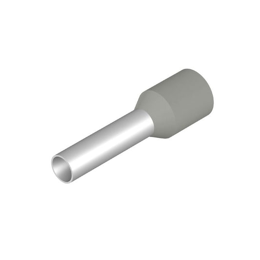9203630000 - Grey Wire End Ferrule with Plastic Collar  (Pack of 500)