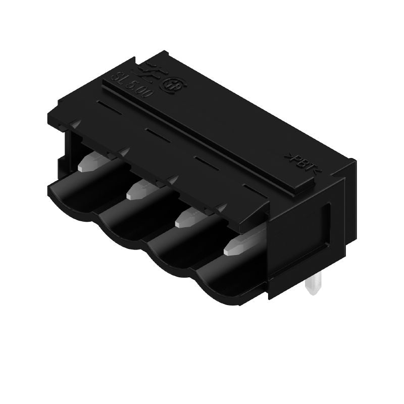 1596150000 - 5mm Pitch 4-Pole PCB Connector with Dovetail Fixing  (Pack of 100)