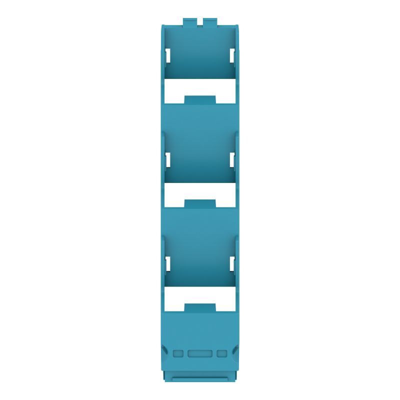 1296430000 - Compact Light Blue OMNIMATE Side Element, 22.5mm Wide  (Pack of 10)