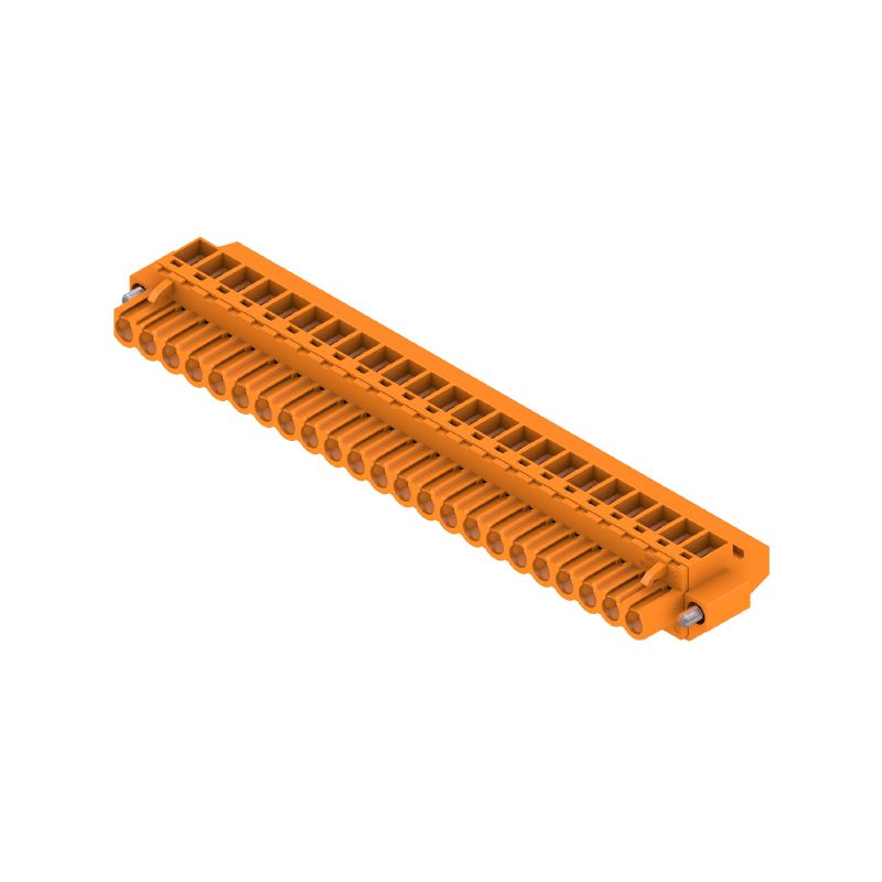 1950020000 - 5.08mm 23-Pole Female PCB Connector with Clamping Yoke  (Pack of 12)