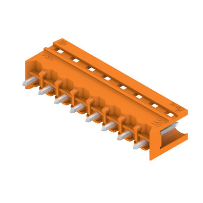 1146490000 - 5.08mm 8-Pole Male PCB Connector, THT Solder, Orange  (Pack of 50)