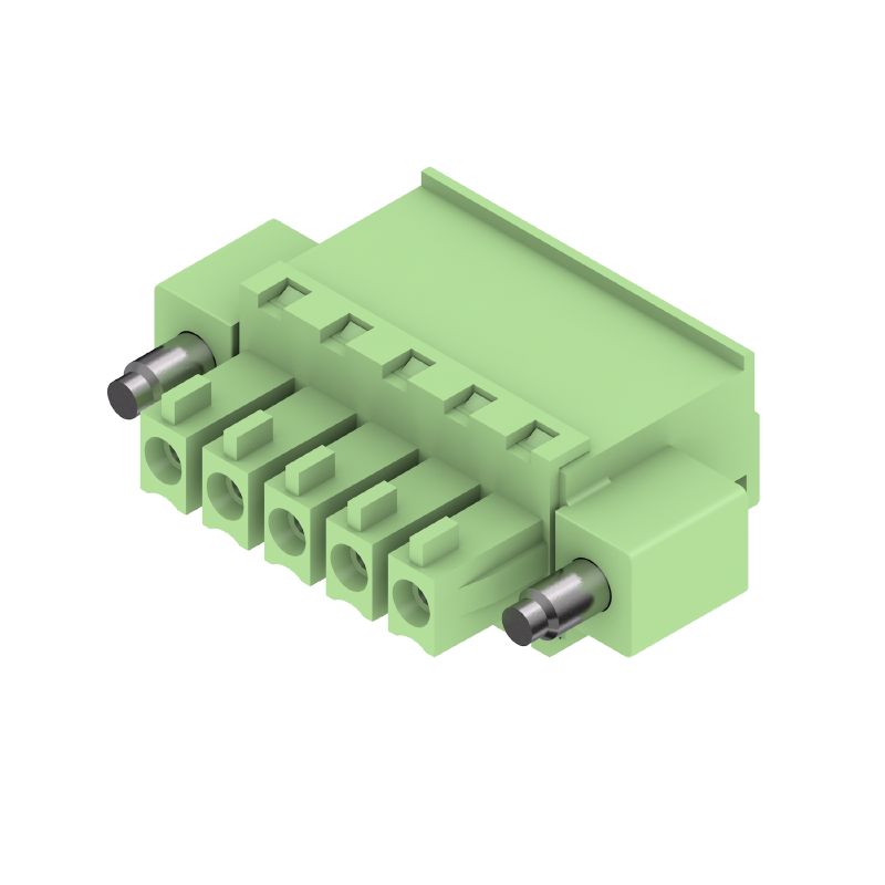 1799200000 - 5-Pole 270° Female PCB Connector with Clamping Yoke  (Pack of 50)