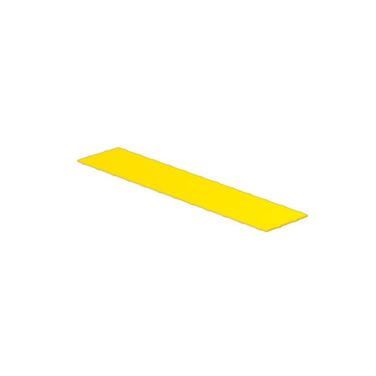 1670400000 - Yellow Polyester Terminal Markers 27x6.3mm, 10 Pack  (Pack of 10)