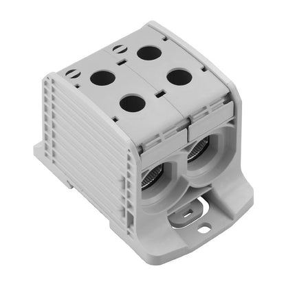2502800000 - Light Grey 4-Connection Screw Terminal, 185 mm², 353 A