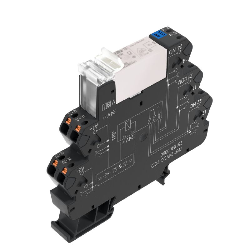 2618130000 - 5V Relay Module with 16A Capacity and Push-In Connectors  (Pack of 10)