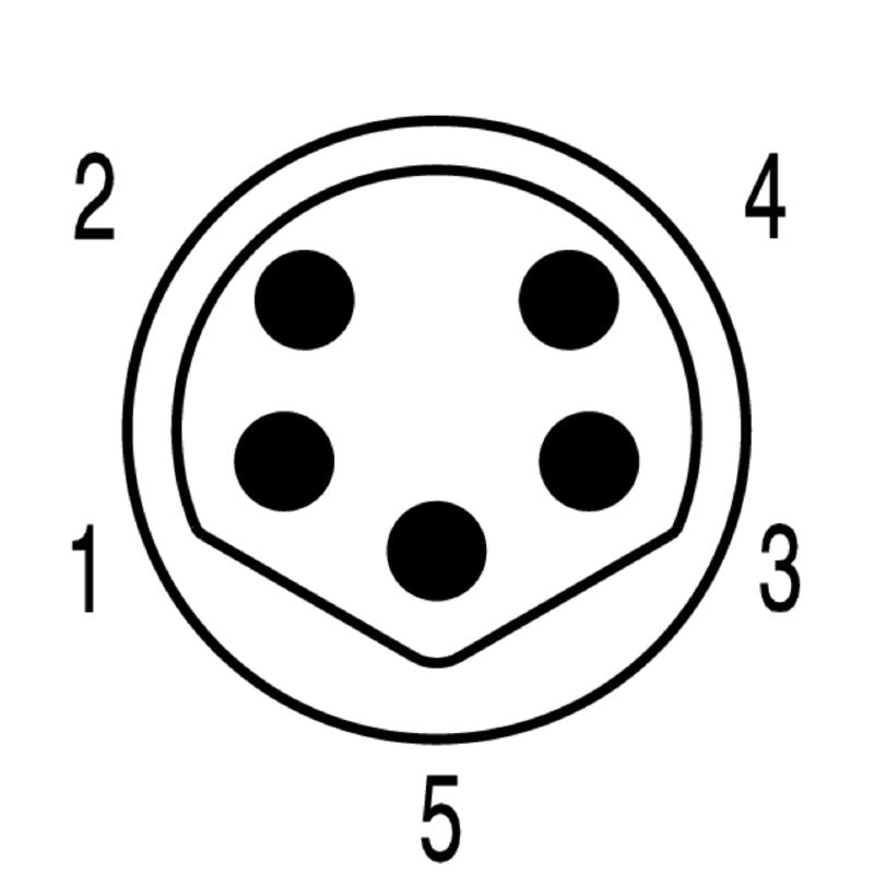 2421590000 - M8 5-Pole PCB Connector, IP67, RoHS Compliant, -30 to 80°C  (Pack of 10)
