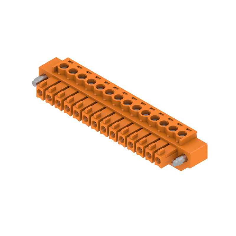 1941130000 - 14-Pole 3.81mm Female PCB Connector with 180° Clamping  (Pack of 50)