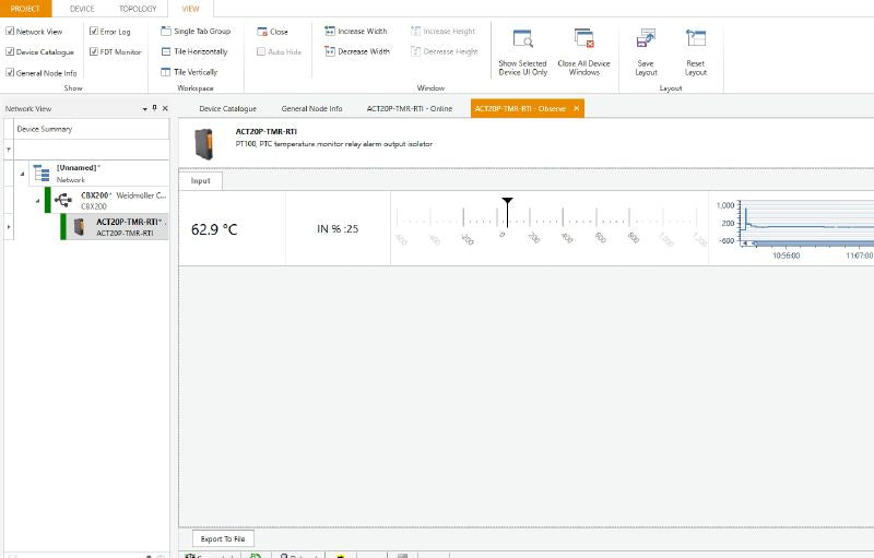 7760054305 - Temp Monitor with Alarms & Relay Outputs, Pt100/PTC Compatible