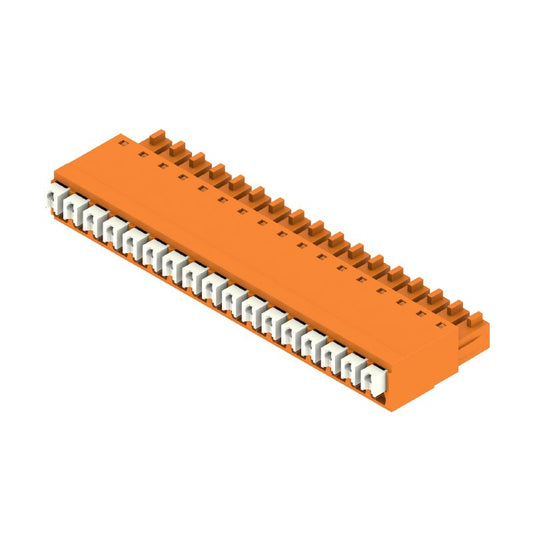 1969240000 - 3.81mm Female PCB Connector, 17 Poles, 180-Degree Angle  (Pack of 50)