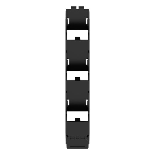 1254170000 - OMNIMATE Black Side Element, 17.5mm Width, Durable Plastic  (Pack of 12)