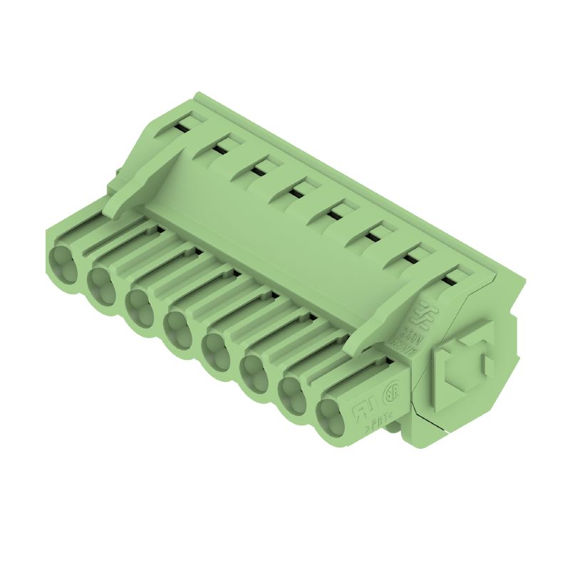 1357190000 - 5.08mm Female PCB Connector, 8 Poles, RoHS Certified  (Pack of 42)