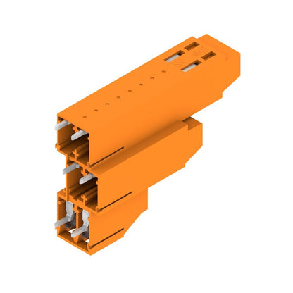 1934340000 - Orange 5.08mm PCB Terminal Connector, 90° Angle, 6 Poles  (Pack of 50)