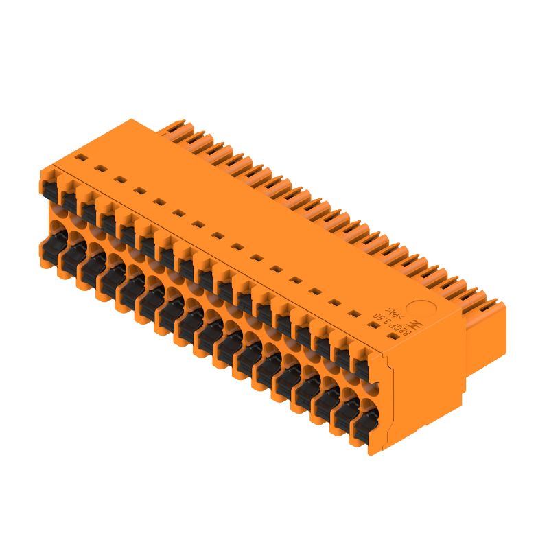 1277440000 - 34-Pole 3.50mm Female Connector with 180° Push Button  (Pack of 30)