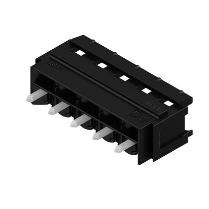 1211270000 - 5-Pole 5mm Header Connector with 180° Elbow  (Pack of 50)