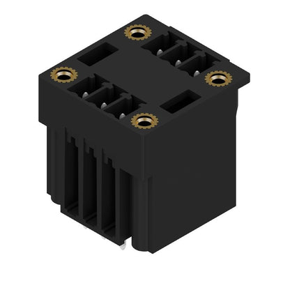 1031470000 - 3.81mm 6-Pole PCB Plug Connector with Black Finish  (Pack of 50)