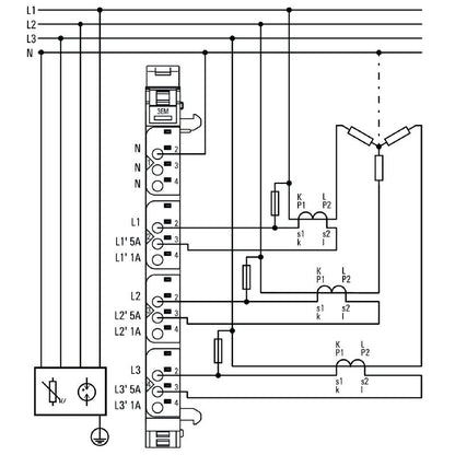 2007420000 - 6-Channel Remote I/O Module for Power Measurement, IP20