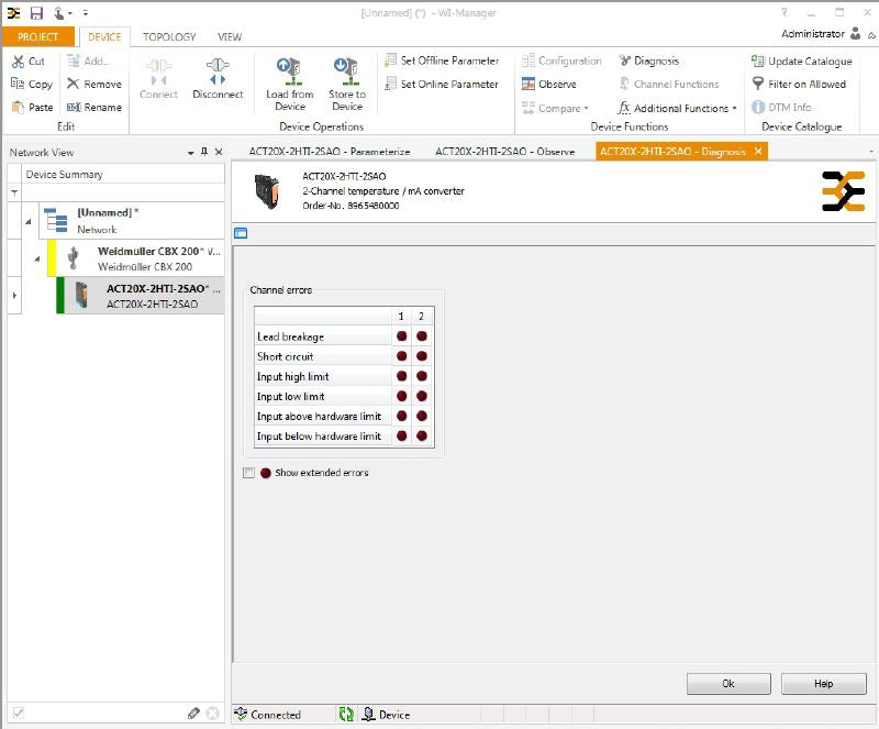 2456190000 - Dual Channel Isolating Converter for Hazardous Areas