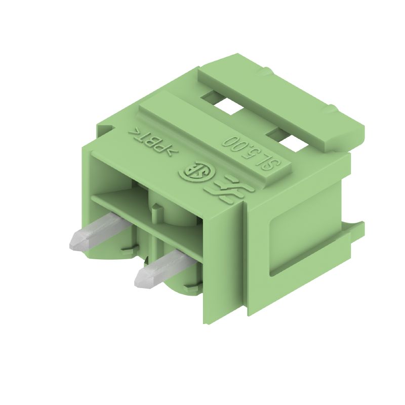 1051990000 - 5.00mm 2-Pole PCB Connector, 180° Angle, Tinned Pins  (Pack of 100)