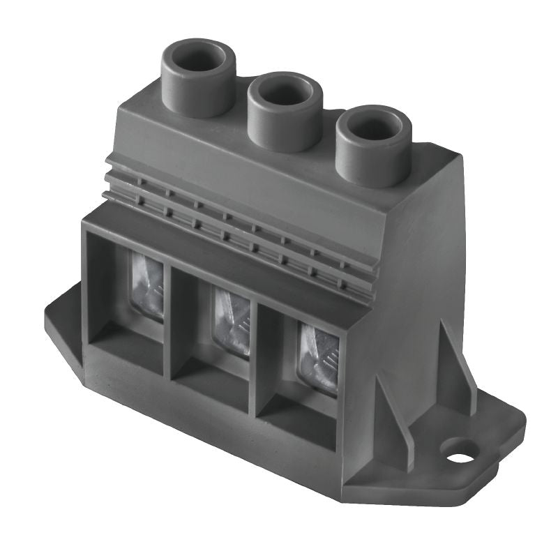 1047300000 - OMNIMATE 3-Pole PCB Terminal, 90° Connection, Black Finish  (Pack of 10)