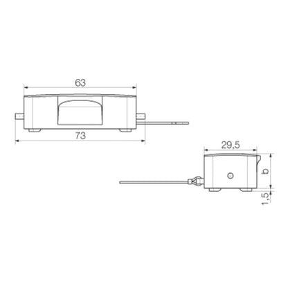 1665880000 - IP65 HDC Enclosure Size 2 with Locking Clamp