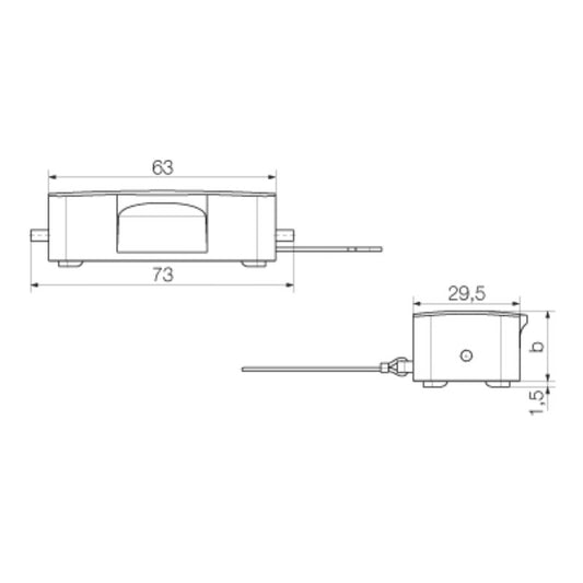 1665880000 - IP65 HDC Enclosure Size 2 with Locking Clamp