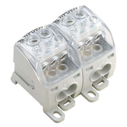 1562180000 - Light Grey Distributor Terminal with 12 Connection Points, 214A
