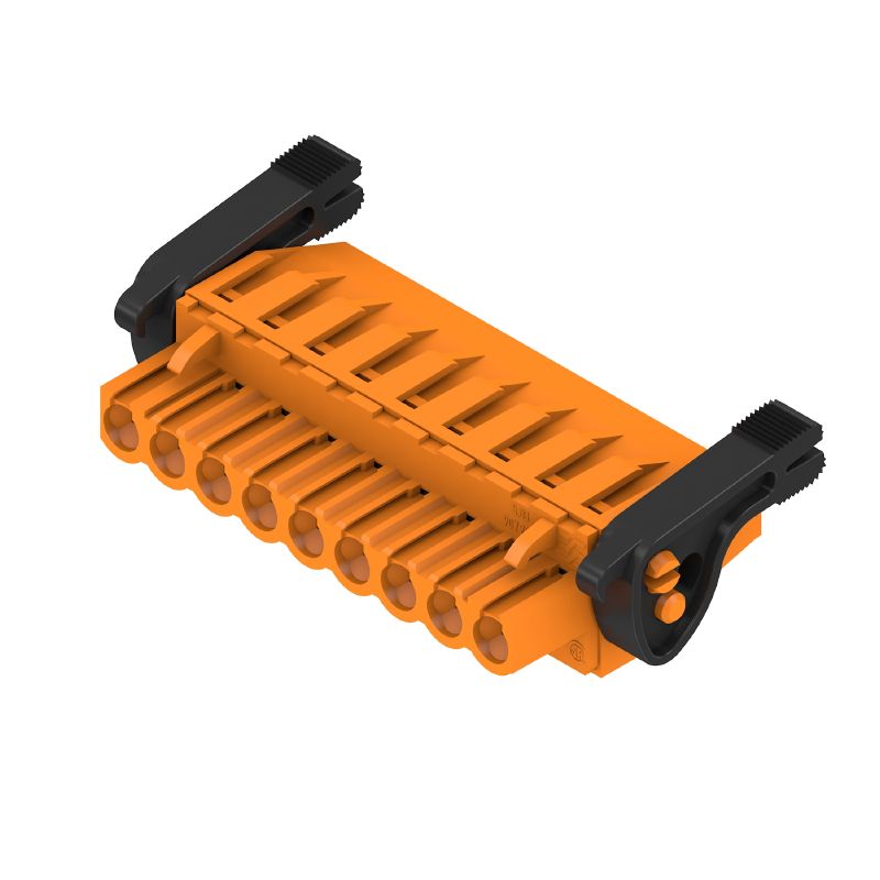 1947600000 - 5.08mm 9-Pole Female Connector with 270° Clamping Angle  (Pack of 30)