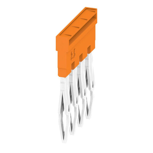 1527590000 - 4-Pole Orange Cross-Connector, 24A, 5.10mm Pitch  (Pack of 60)