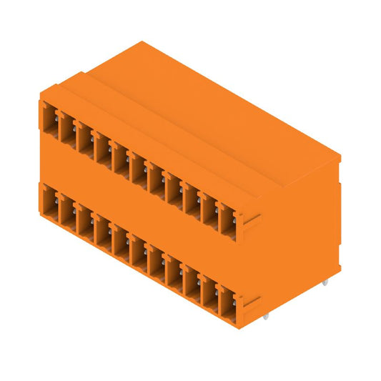 1972880000 - 3.81mm THT Male Header PCB Connector, 22 Poles, 90° Elbow  (Pack of 24)