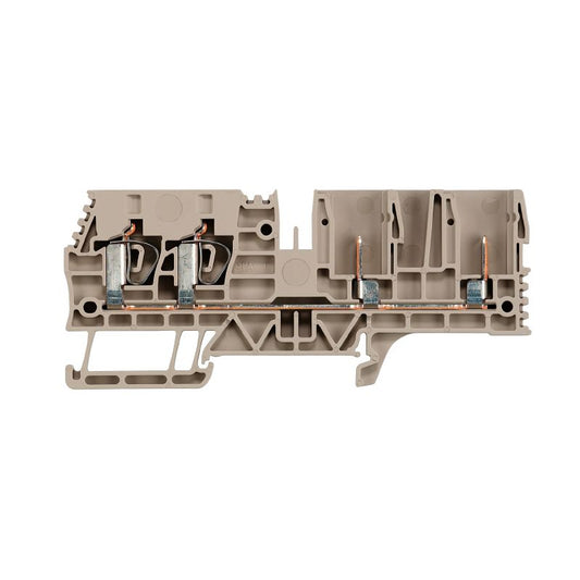 1848350000 - Z-Series 4 mm² Feed-Through Terminal with Tension Clamp  (Pack of 50)