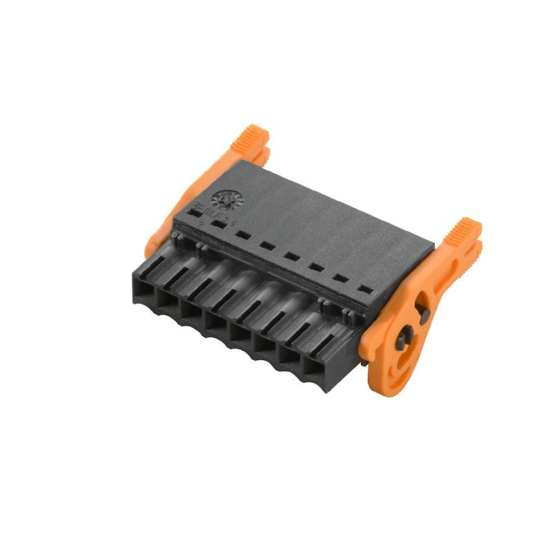 2459900000 - 3.50mm 8-Pole PCB Connector, PUSH IN, 180° Angle  (Pack of 48)