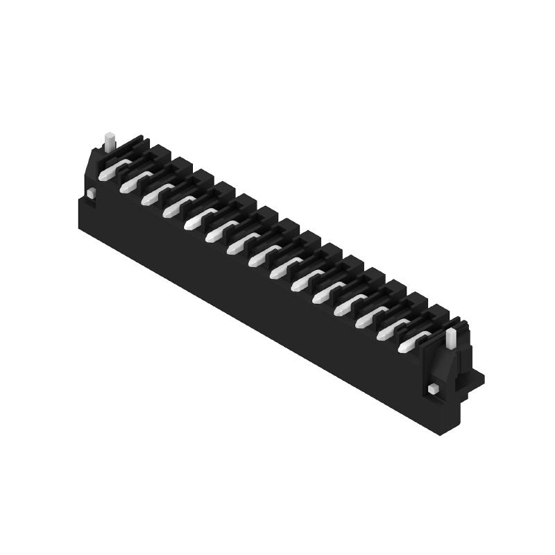 1000700000 - 15-Pole Black PCB Connector with 3.50mm Pitch & 90° Angle  (Pack of 50)