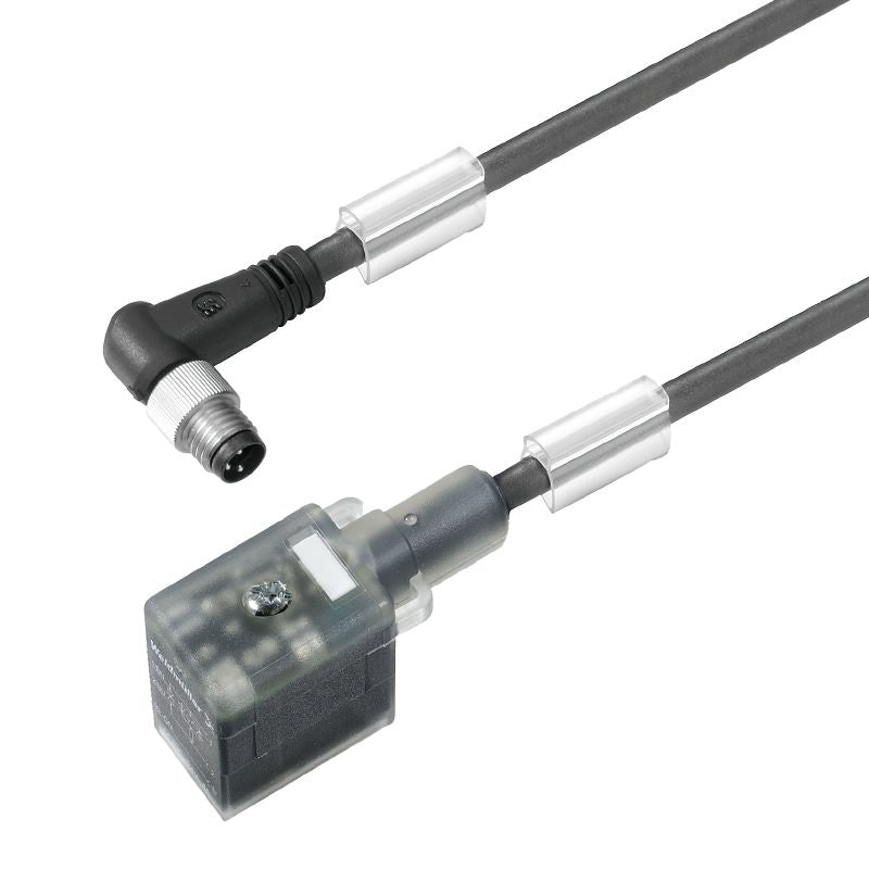 1026180150 - 1.5m 90-Degree PUR Valve Cable, 4.6mm Diameter, 4A
