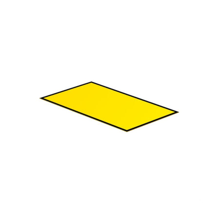 1686220000 - 35x60mm Yellow Self-Adhesive Device Markers, 400 Count  (Pack of 25)
