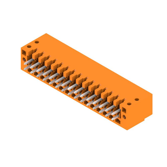1729550000 - 30-Pole 3.50mm PCB Connector, THT Solder, 180° Flange  (Pack of 30)