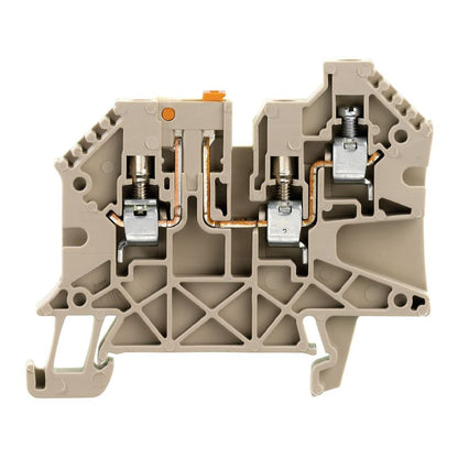 1905110000 - Dark Beige Test-Disconnect Terminal, 0.5-1.5 mm², 27A  (Pack of 50)