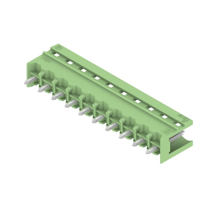1401880000 - 10-Pole 5.08mm PCB Connector, 3.2mm Solder Length, Green  (Pack of 50)
