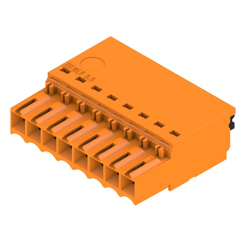 2814340000 - 3.50mm 8-Pole Push-In PCB Connector for 180° Connection  (Pack of 66)
