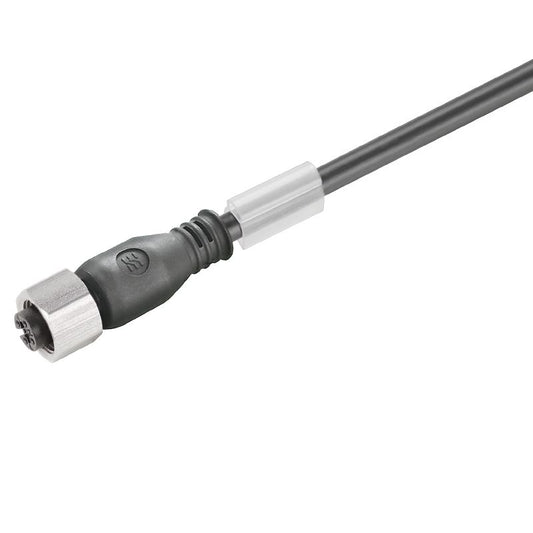 9457950200 - 2m 4-Pole Sensor/Actuator Cable - Unshielded PUR Sheath