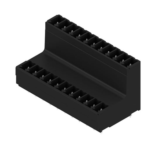 1035570000 - 3.81mm Pitch Black PCB Header Connector, 22 Poles  (Pack of 50)
