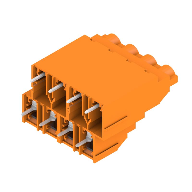 1926360000 - 8-Pole 90° PCB Terminal with 5mm Solder Pin  (Pack of 10)