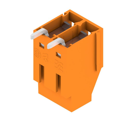 1994230000 - 5.00mm Orange PCB Terminal, 2 Poles, 180° Angle  (Pack of 174)