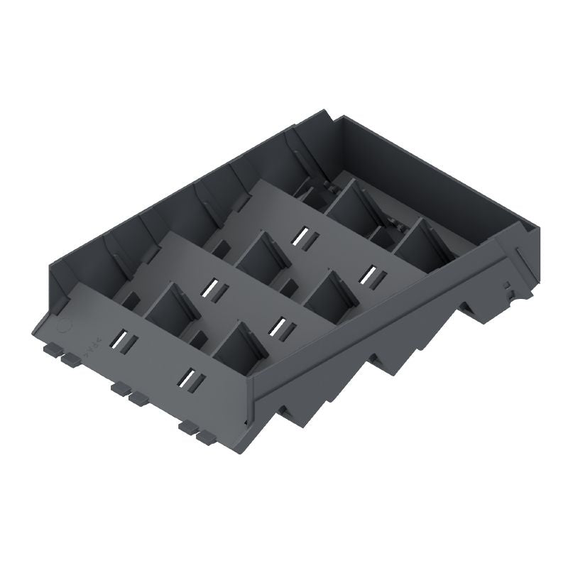 1455770000 - Graphite Grey OMNIMATE Side Element 67mm Wide, 3 Connection Levels  (Pack of 8)