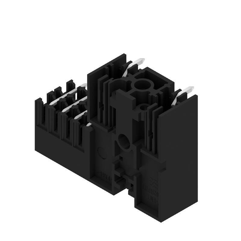 2529380000 - 2-Pole Black PCB Connector with 270-Degree Elbow, 7.62mm Pitch  (Pack of 48)