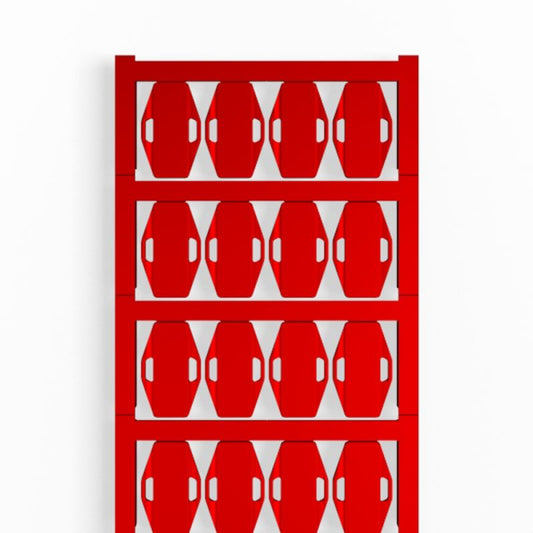 1727740003 - Red Cable Markers 24x15mm for 7-40mm Conductors  (Pack of 320)