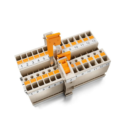 2562670000 - 57A ZQV 35N-10 Orange Cross-Connector, 16.3mm Pitch  (Pack of 10)